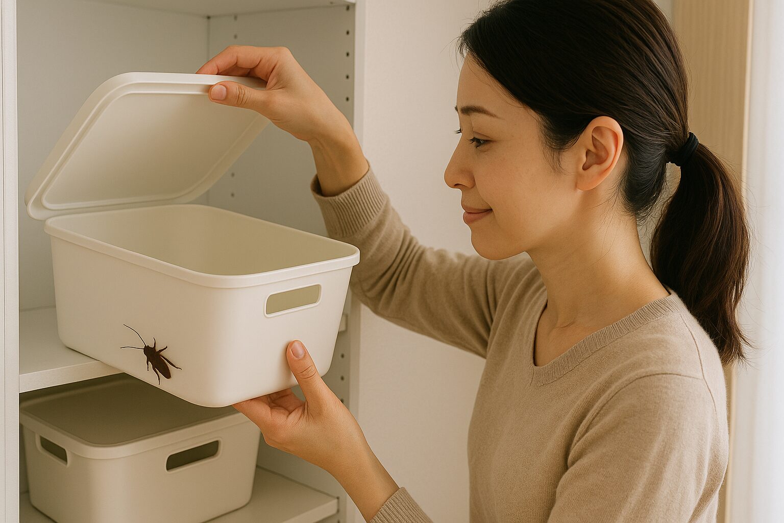 プレンティボックスはゴキブリの餌になる?